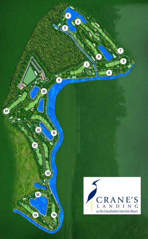 Course layout -mapview 